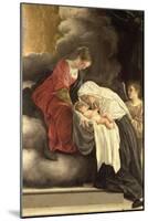 Madonna and Child with St. Frances of Rome-Orazio Gentileschi-Mounted Giclee Print