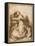 Madonna and Child with St John, All Asleep-Agostino Carracci-Framed Stretched Canvas