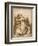 Madonna and Child with St John, All Asleep-Agostino Carracci-Framed Giclee Print