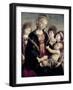 Madonna and Child with St. John Baptist and Two Angels, c.1468-Sandro Botticelli-Framed Giclee Print