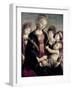 Madonna and Child with St. John Baptist and Two Angels, c.1468-Sandro Botticelli-Framed Giclee Print