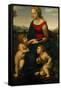 Madonna and Child with St. John the Baptist, 1507-Raphael-Framed Stretched Canvas