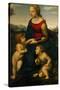 Madonna and Child with St. John the Baptist, 1507-Raphael-Stretched Canvas