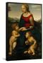 Madonna and Child with St. John the Baptist, 1507-Raphael-Framed Stretched Canvas