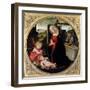 Madonna and Child with St. John the Baptist-Domenico Ghirlandaio-Framed Giclee Print