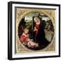 Madonna and Child with St. John the Baptist-Domenico Ghirlandaio-Framed Giclee Print