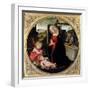 Madonna and Child with St. John the Baptist-Domenico Ghirlandaio-Framed Giclee Print