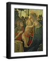 Madonna and Child with St. John the Baptist-Sandro Botticelli-Framed Giclee Print