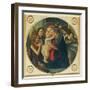 Madonna and Child with St. John the Baptist-Sandro Botticelli-Framed Giclee Print