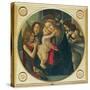 Madonna and Child with St. John the Baptist-Sandro Botticelli-Stretched Canvas