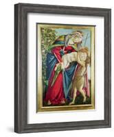 Madonna and Child with St. John the Baptist-Sandro Botticelli-Framed Giclee Print