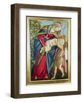 Madonna and Child with St. John the Baptist-Sandro Botticelli-Framed Giclee Print