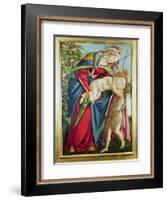 Madonna and Child with St. John the Baptist-Sandro Botticelli-Framed Giclee Print