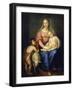 Madonna and Child with St John the Baptist-null-Framed Giclee Print