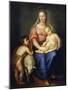 Madonna and Child with St John the Baptist-null-Mounted Giclee Print