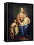 Madonna and Child with St John the Baptist-null-Framed Stretched Canvas