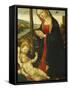 Madonna and Child with St. John-null-Framed Stretched Canvas