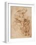 Madonna and Child with St. John-Sanzio Raffaello-Framed Giclee Print