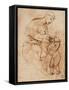 Madonna and Child with St. John-Sanzio Raffaello-Framed Stretched Canvas