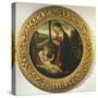 Madonna and Child with St. John-null-Stretched Canvas