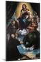 Madonna and Child with St Joseph-St Catherine-Mounted Giclee Print