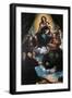 Madonna and Child with St Joseph-St Catherine-Framed Premium Giclee Print