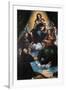 Madonna and Child with St Joseph-St Catherine-Framed Giclee Print