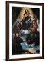 Madonna and Child with St Joseph-St Catherine-Framed Giclee Print