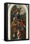 Madonna and Child with St. Martin and St. Charles Borromeo-Francesco Fontebasso-Framed Stretched Canvas