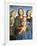 Madonna and Child with St-Pietro Perugino-Framed Art Print