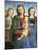 Madonna and Child with St-Pietro Perugino-Mounted Art Print