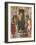 Madonna and Child with Sts John the Baptist-Monica-Framed Giclee Print