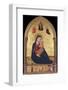 Madonna and Child with the Holy Trinity and the Annunciation by Lorenzo Di Bicci-Fine Art-Framed Photographic Print