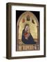 Madonna and Child with the Holy Trinity and the Annunciation-Lorenzo Di Bicci-Framed Photographic Print