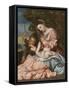 Madonna and Child with the Infant John the Baptist, C.1515-25-Francesco Vecellio-Framed Stretched Canvas