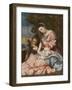 Madonna and Child with the Infant John the Baptist, C.1515-25-Francesco Vecellio-Framed Giclee Print