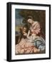 Madonna and Child with the Infant John the Baptist, C.1515-25-Francesco Vecellio-Framed Giclee Print