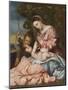 Madonna and Child with the Infant John the Baptist, C.1515-25-Francesco Vecellio-Mounted Giclee Print