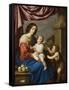 Madonna and Child with the Infant Saint John, 1658-Francisco de Zurbaran-Framed Stretched Canvas