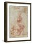 Madonna and Child with the Infant Saint John the Baptist, C.1506-7-Raphael-Framed Giclee Print