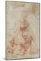 Madonna and Child with the Infant Saint John the Baptist, C.1506-7-Raphael-Mounted Giclee Print