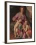 Madonna and Child with the Infant Saint John the Baptist, c.1572-Santi di Tito-Framed Giclee Print