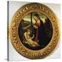 Madonna and Child with the Infant Saint John the Baptist-null-Stretched Canvas