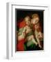 Madonna and Child with the Infant St. John the Baptist-Jacopo da Carucci Pontormo-Framed Giclee Print