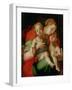 Madonna and Child with the Infant St. John the Baptist-Jacopo da Carucci Pontormo-Framed Giclee Print