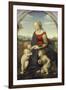 Madonna and Child with the Infant St. John (The Beautiful Gardener), 1507-Raffael-Framed Giclee Print