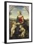 Madonna and Child with the Infant St. John (The Beautiful Gardener), 1507-Raffael-Framed Giclee Print