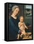 Madonna and Child with the Milk Soup, 1510-1515-Gerard David-Framed Stretched Canvas