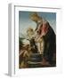 Madonna and Child with the Young John the Baptist-Sandro Botticelli-Framed Giclee Print