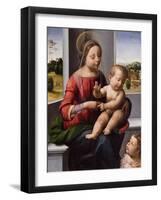 Madonna and Child with the Young Saint John the Baptist, c.1497-Fra Bartolomeo-Framed Giclee Print